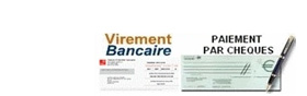 Chèque ou virement bancaire